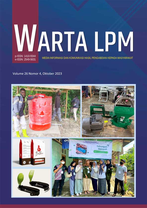 					View WARTA LPM, Vol. 26, No. 4, Oktober 2023
				