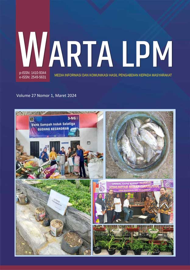 					View WARTA LPM, Vol. 27, No. 1, Maret 2024
				
