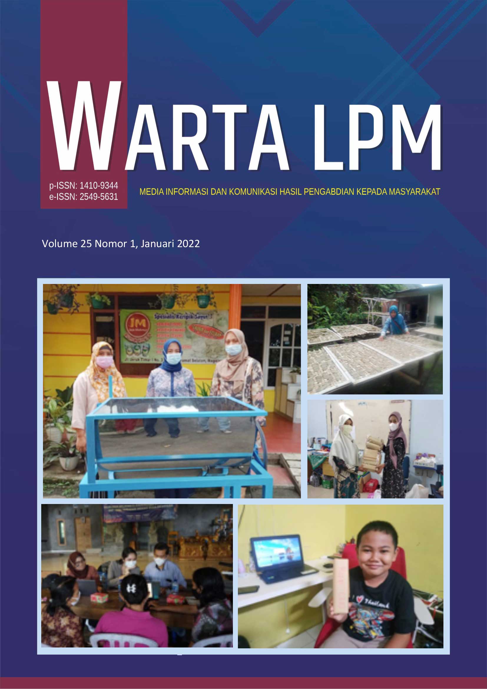 					View   WARTA LPM, Vol. 25, No. 1, Januari 2022
				