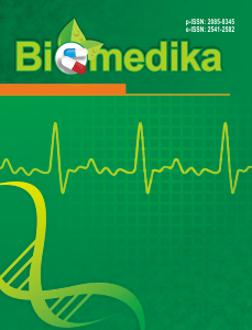 					View Vol 16, No 2 (2024): Biomedika Agustus 2024
				