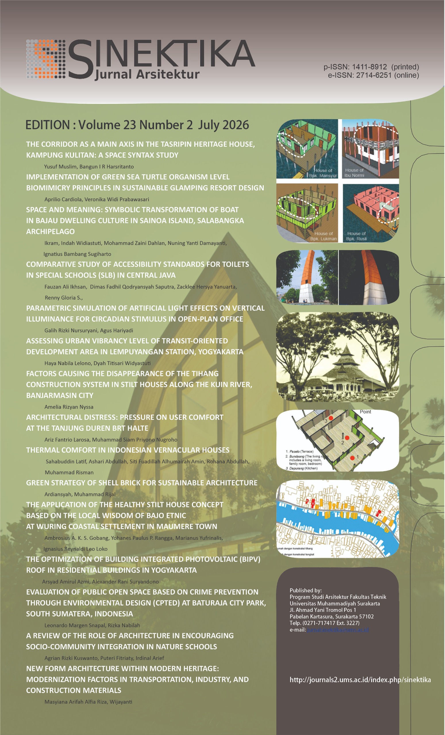 View Vol 23, No 2: July 2026