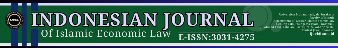 Indonesian Journal of Islamic Economic Law